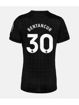 Tottenham Hotspur Rodrigo Bentancur #30 Replika Borta Kläder Dam 2025-26 Kortärmad
